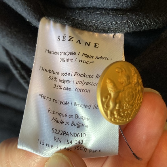 Sezane Auguste trouser - Picture 8 of 11